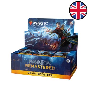 boite de boosters de draft ravnica remastered magic en 