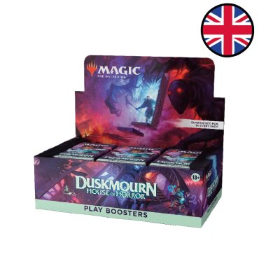boite de boosters de jeu duskmourn house of horror en 
