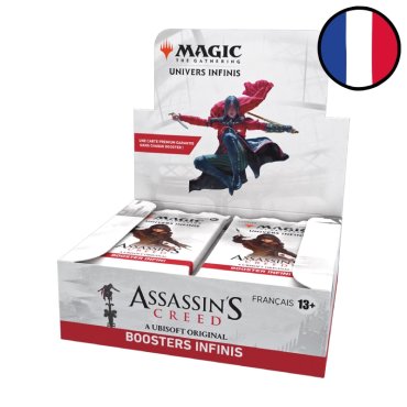 boite de boosters infinis assassins creed magic fr 