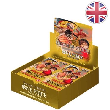 boite de boosters kingdoms of intrigue one piece card game en 
