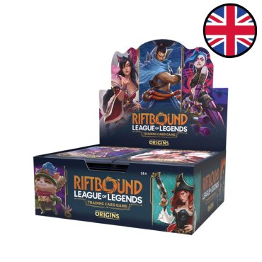 boite de boosters origins riftbound league of legends 