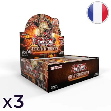 boite heritage de la destruction yu gi oh frx3 