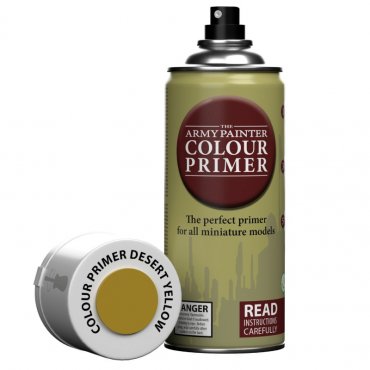 bombe de sous couche desert yellow army painter 