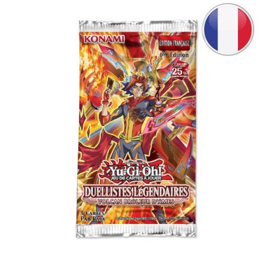 booster duellistes legendaires volcan bruleur dames yu gi oh fr 