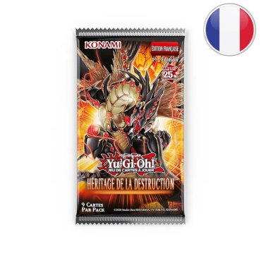 booster heritage de la destruction yu gi oh fr 