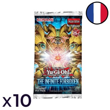 booster linfini interdit yugioh frx10 