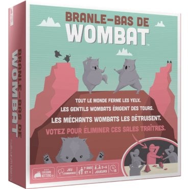 branle bas de wombat boite de jeu 