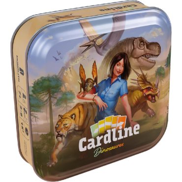 cardline dinosaures jeu monolyth boite de jeu 