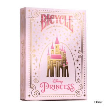 cartes bicycle disney princesses rose boite 