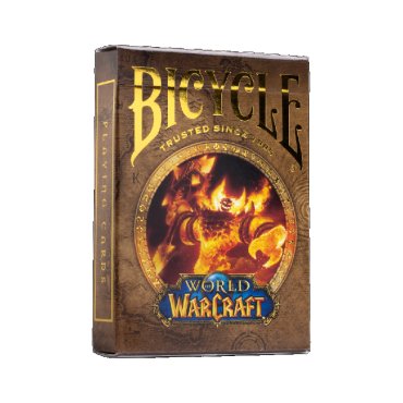 cartes bicycle world of warcraft classic boite 