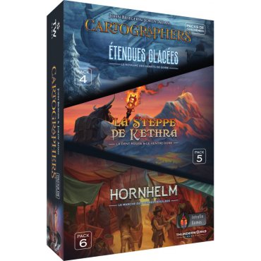 cartographers mappacks 2 jeu thunderworlds boite de jeu 