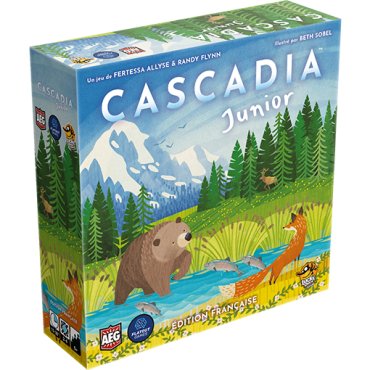 cascadia junior jeu lucky duck boite de jeu 