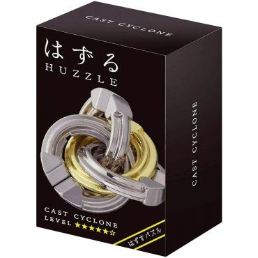 casse tete huzzle cast cyclone difficulte 5 6 hanayama boite 