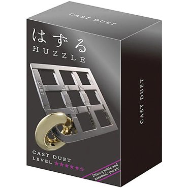 casse tete huzzle cast duet difficulte 5 6 hanayama boite 