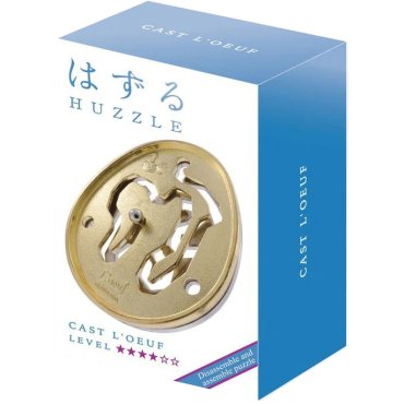 casse tete huzzle cast l oeuf difficulte 4 6 hanayama boite 