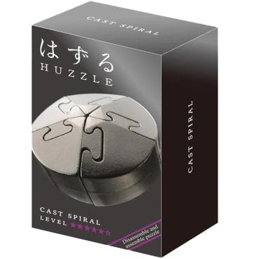 casse tete huzzle cast spiral difficulte 5 6 hanayama boite 