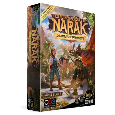 cge les ruines perdues de narak extension la mission disparue boite de jeu 