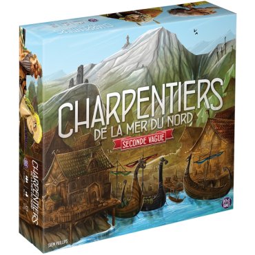 charpentiers de la mer du nord seconde vague jeu pixie boite de jeu 