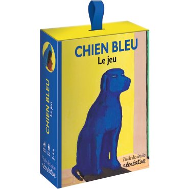 chien bleu le jeu l ecole des loisirs boite 