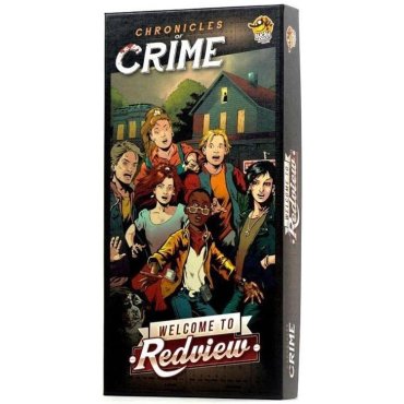 chronicles of crime extension welcome to redview jeu lucky duck games boite 