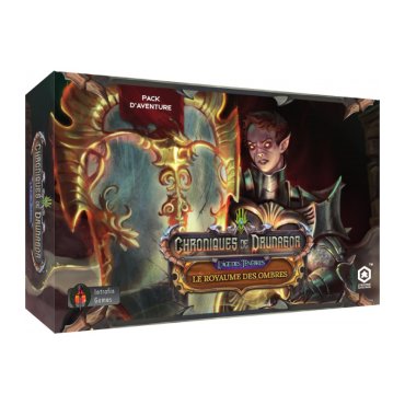 chroniques de drunagor extension pack d aventure le royaume des ombres boite de jeu 