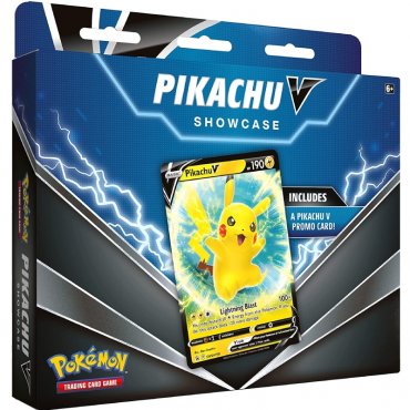 coffret showcase pikachu v pokemon en 