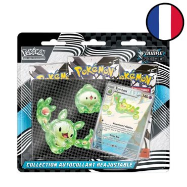 collection autocollant flamme noire 