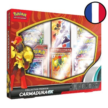collection premium carmadura ex pokemon fr 