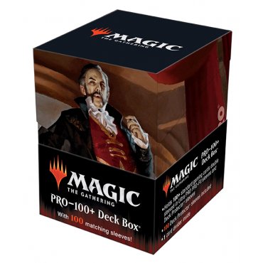 combo deckbox pochettes ultra pro commander innistrad noce ecarlate strefan progeniteur maurer 