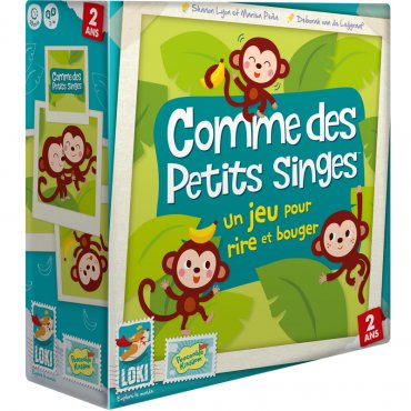 comme des petits singes jeu loki boite 