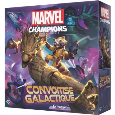 convoitise galactique extension marvel champions le jeu de cartes jeu ffg boite 
