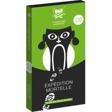 culinario mortale expedition mortelle boite de jeu 