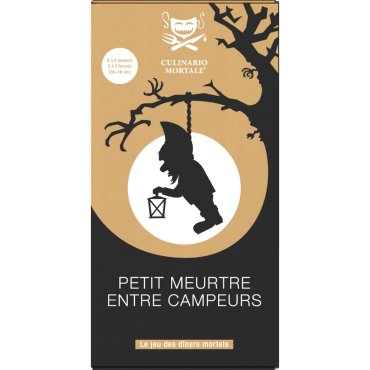 culinario mortale petits meurtres entre campeurs boite de jeu 