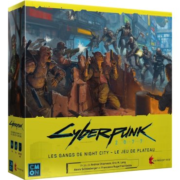 cyberpunk 2077 le jeu de plateau jeu cmon boite de jeu 