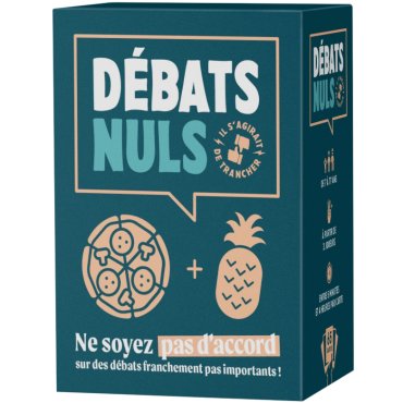 debats nuls jeu boite 