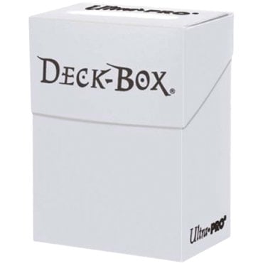 deck box 80 classique blanc ultra pro 