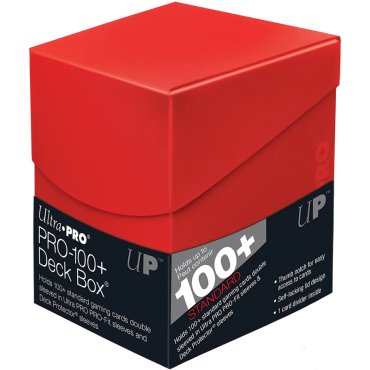 deck box eclipse 100 rouge apple red ultra pro 85686 