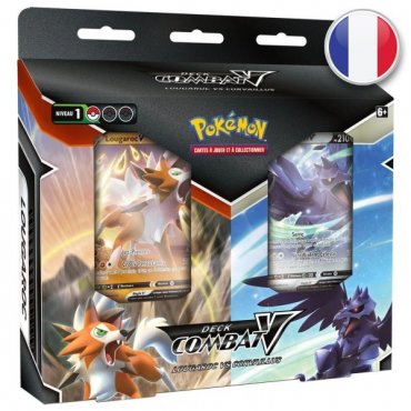 deck bundle combat v lougaroc vs corvaillus pokemon fr 