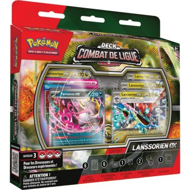 deck combat de ligue lanssorien ex pokemon fr 