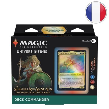 deck commander cavaliers du rohan le seigneur des anneaux chroniques de la terre du milieu magic fr 