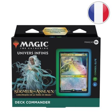 deck commander conseil elfe le seigneur des anneaux chroniques de la terre du milieu magic en 