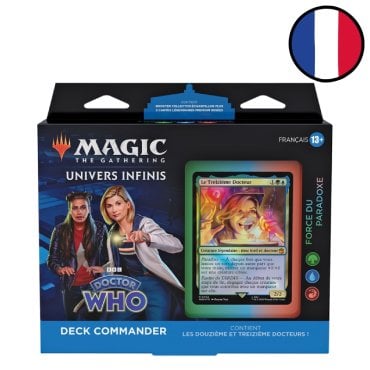 deck commander doctor who force du paradoxe magic fr 