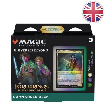 deck commander food and fellowship le seigneur des anneaux chroniques de la terre du milieu magic en 