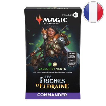 deck commander les friches deldraine valeur et vertu magic fr 