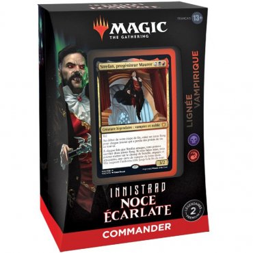 deck commander lignee vampirique innistrad noce ecarlate magic fr 