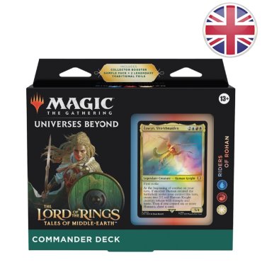 deck commander riders of rohan le seigneur des anneaux chroniques de la terre du milieu magic en 