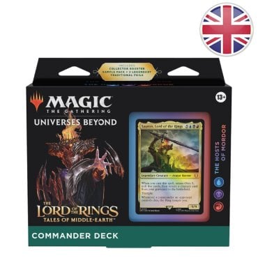 deck commander the hosts of mordor le seigneur des anneaux chroniques de la terre du milieu magic en 