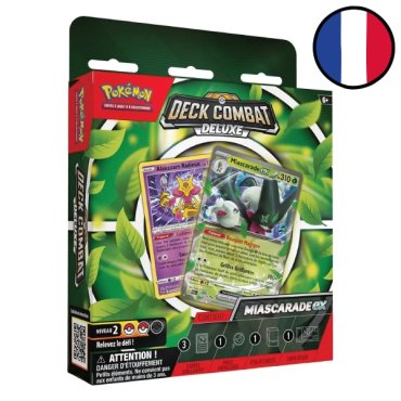 deck de combat deluxe miascarade ex pokemon fr 