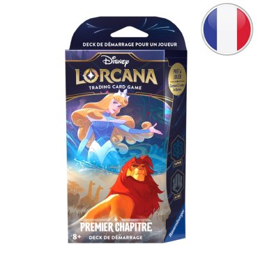 deck de demarrage aurore et simba disney lorcana premier chapitre fr 