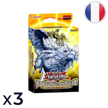 deck de structure royaume de lumiere yu gi oh reimpression frx3 